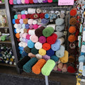 Drop Shipping T-shirt yarn 100% Polyester 400g big roll Hand knitting Weaving Cloth Strip Yarn Bag Cushion shoes Crochet Yarn