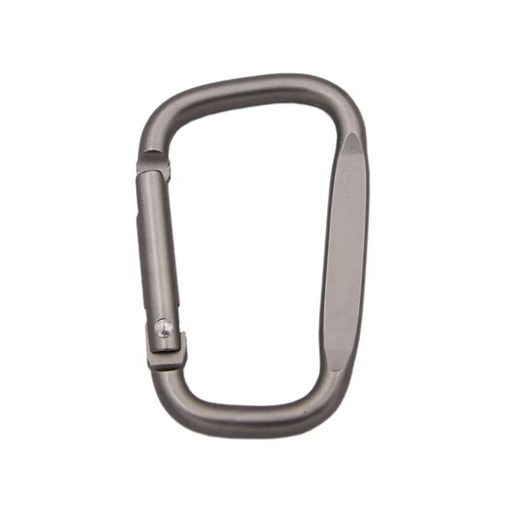 The New Style 5 cm Square Aluminum Carabiner Hook Key Chain Bag Parts & Accessories