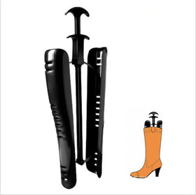 Plastic Boot Storage Organizer Inserts for Women to Keep Shape- Boot Shapers - Folding Boot Trees Plastic Shoe Trees
