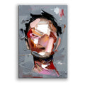 Modern Artwork Abstract Face Print Oil Painting Abstract Canvas Art Portrait Canvas Painting for Decor