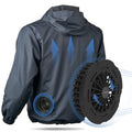 Water Resistant Air Conditioning Clothes Fan Sun Protection Cooling Jacket Fan Cooling Cloth
