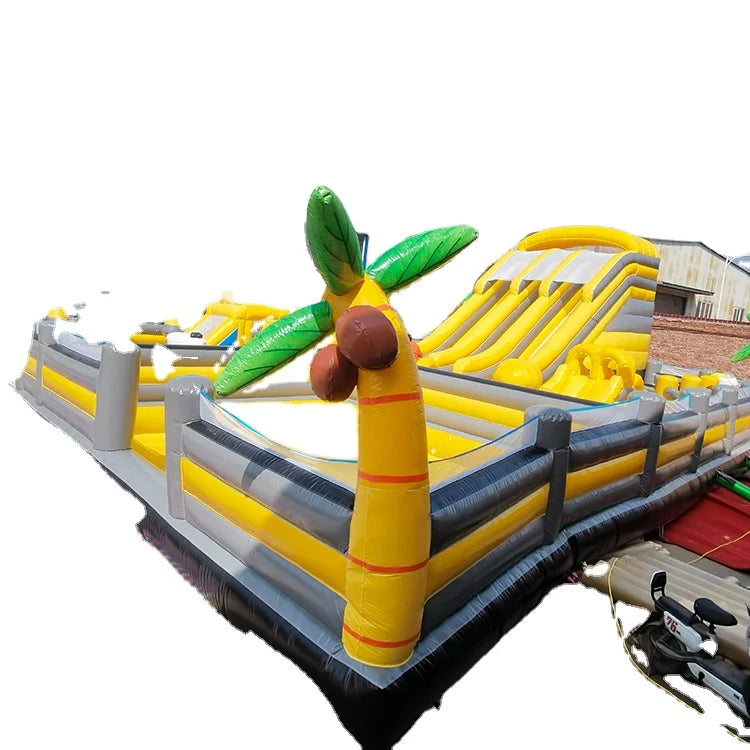 Popular Custom-made PVC Commercial Inflatable Bounce House Castle Slide Jumper