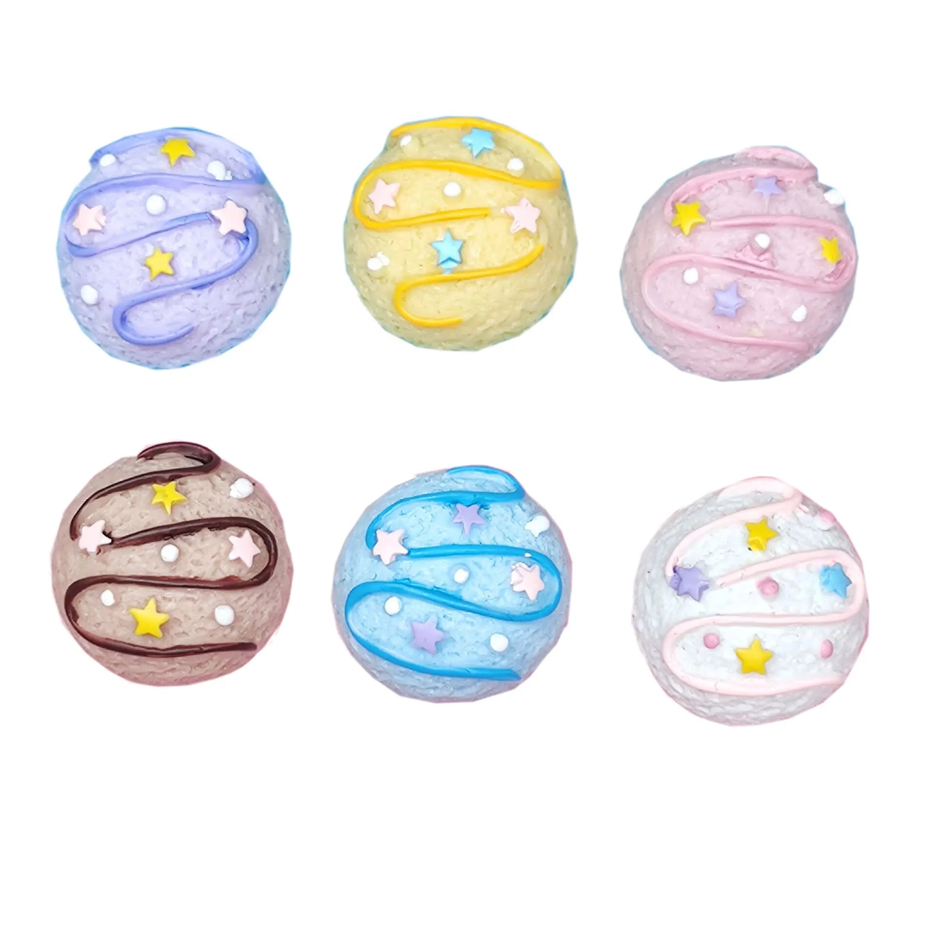 Resin Simulation Cake Candy Flatback Cabochon  Food Play Fit Phone Decoration DIY Scrapbooking Accessories