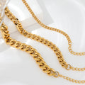 High End 18K Gold Plated Stainless Steel Bracelet for Women Link Chain Bracelet 2020 Jewelry Wholesale
