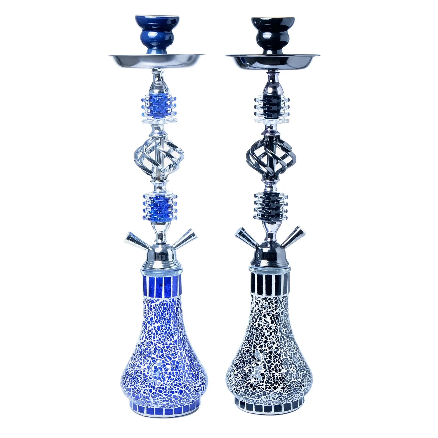 NEW Glass Saudi Arabia Hookah Shisha Cup Chicha Smoking Accessories Nargile for Shisha Hookah Set Double Smoke Shisha
