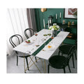 Wipeable Eco-Friendly Vinyl Rectangular Adhesive Table Cloth