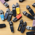 Wholesale Custom Logo Bag Key Locking Zipper Sliders Plastic Material Custom Logo Luggage Zipper Slider