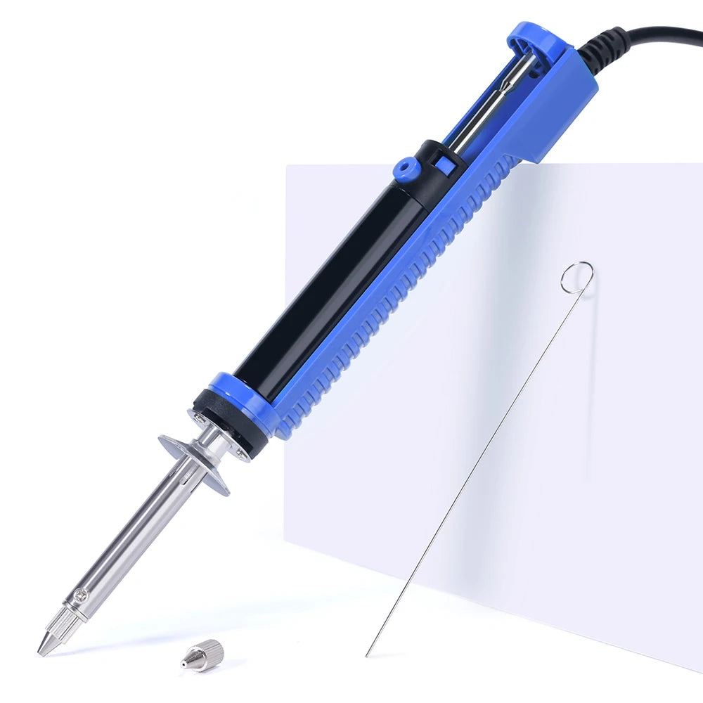 WEP 929D-V Solder Sucker Desoldering Pump Soldering Iron Electric Vacuum Desoldering Iron Sucker