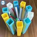 20mm 25mm 30mm 40mm Plastic square Tubing PVC and ABS Plastic Tube Plastic Tubing