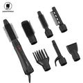 6 in 1 Hair Dryer Brush Professional Electric Rotating Volumizer Hot Air Brush Comb Blow Dryer Brush