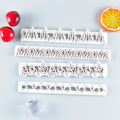 4pcs Plastic Element Fondant Cookie Cutter Cake Mold Chocolate Decorating Mould Bakery Tool