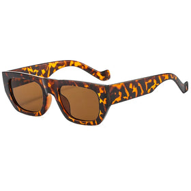 New Hot Selling Premium Custom Retro Quality Pc Men Square Frame Sunglasses Women Fashion Anti Uv Small Frame Shades Sunglasses