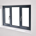TOMA 2024 Modern Window Aluminum Casement Window Tempered Glass Casement Window with Hurriance Impact