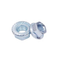 M4 M5 M6 M8 M10 M12 M14 M16 M24 Galvanized Flange Lock Nut DIN6923 Serrated Flange Nut Anti-Skid Zinc Plated Carbon Steel Mining