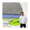 Custom Hoodie Fabric 95%polyester 5%spandex Knit Waffle Fabric for Garment Wholesale
