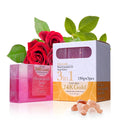 AiXin Private Label Essential Oil Exfoliating Moisturizing Vitamin E Whitening Soap 24K Gold Foil Rose Himalayan Salt Soap Bar