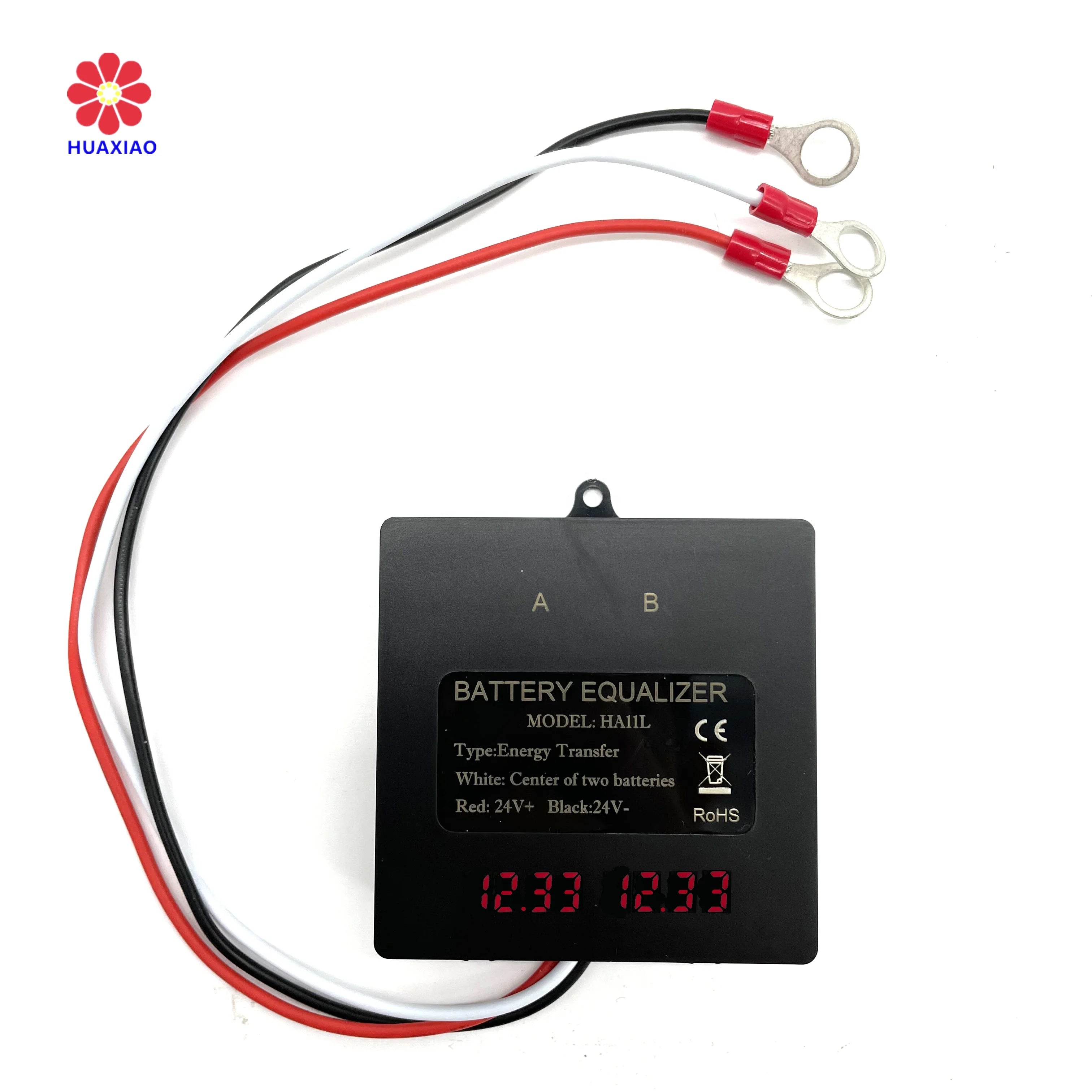 24V Battery Voltage Balancer HA11L Battery Equalizer With Display Extend Battery Life