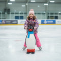 QIQU All-Weather Rink Gear -30Â°C Blow Molded Trainer Arctic Penguin Ice Skate Pusher