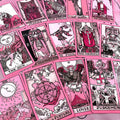 Custom Oracle Goddess Cats Tarot Deck Gold Foil Anime Guidance Packaged in Art Paper Box with Custom Logo Print for Playing