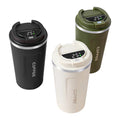Modern Design Stainless Steel Thermos Cup New Function LED Digital Smart Mug Coffee Temperature Display Portable Metal Mug