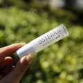 Luxury Gradient White Roll Frosted Clear Glass Essential Oil Perfume Sprayer Roller Bottle 5ml/10ml Customizable Color Silk