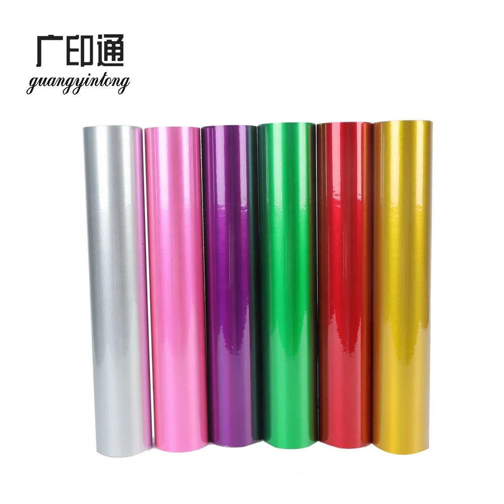 Guangyintong PU Self Adhesive Vinyl Htv Best Iron on Material  Vinyl Stickers Near Me Carbon Fiber Sticker Wrap