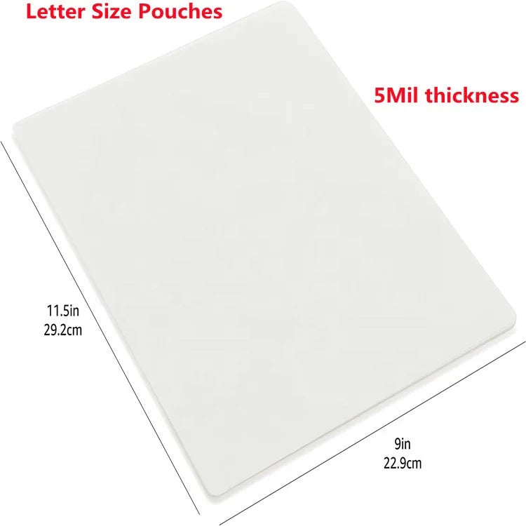 Laminating Pouch Film Glossy Lamination Film A4 125mic 100pcs Per Pack