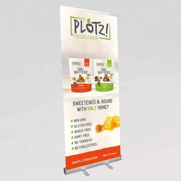 Custom Advertising Aluminum Roll up Banner Portable Retractable Pull up Banner Display Roll up Stand