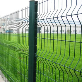 Anti Intrusion Galvanized 3d Security Fence Modern Wire Mesh