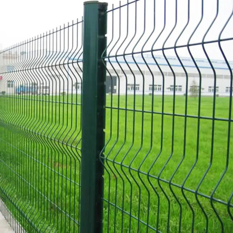 Anti Intrusion Galvanized 3d Security Fence Modern Wire Mesh