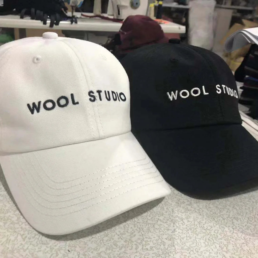 Custom Fashion Embroidery logo Cheap Wholesale Unstructured Six Panel Baseball Mens Caps Cotton Twill Dad Hat