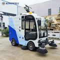 Compact Competitive Price Durable Powered Automatic Sweeper Rotary Cleaning Brush Street Sweeper With Good Price