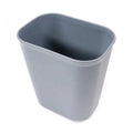 Commercial Plastic Resin Deskside Wastebasket 15L