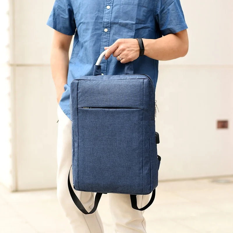2025  New High-Capacity Business Bag  with USB Charger Port Computer Backpack