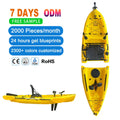 Water Play Essentia Carbon 1-Seat Skiff with Flap Pedal Drive for Canoe  Kayak Fishing