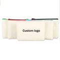 Custom Print Eco Canvas Bags Canvas Material Pen Case Package Student Pencil Bag With Zipper Wholesale