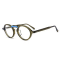 MB-1177 Custom logo Round Myopia Optical Glasses Frame Oval Retro Acetate Eyeglasses