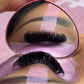 Abonnie Wholesale Mink Lash Extension Supplies Mega Volume Silk Velvet Eyelash Extensions Cashmere Matte Black Lash Trays