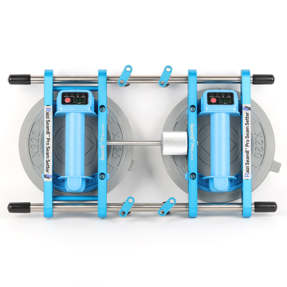 Raizi 8" Vacuum Suction Cup Seam Setter for Seam Joining Leveling Countertop Installation Tool for Granite Marble Tile Stone