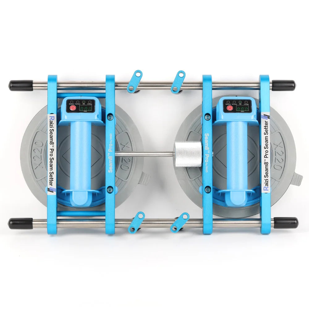 Raizi 8" Vacuum Suction Cup Seam Setter for Seam Joining Leveling Countertop Installation Tool for Granite Marble Tile Stone