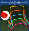 Adjustable Height Sport Football Equipment Speed Soccer Barrier Agility Hurdles Training Ladder for Kids