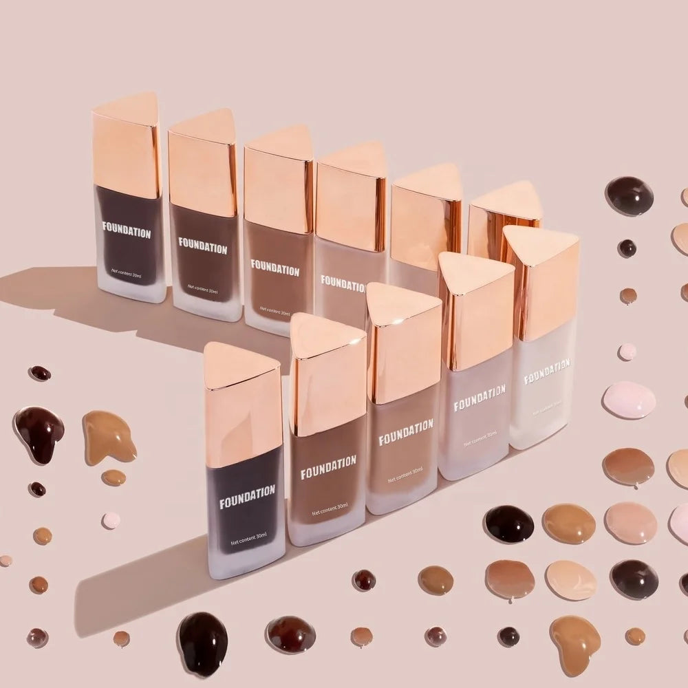 Wholesale Custom Logo Face Make up Foundation Cream Vegan High Quality Luxury Makeup Foundation (New)