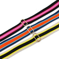 Meetee B-S1108 Striped Jump Color Wide Shoulder Bag Accessories Adjustable Crossbody Strap