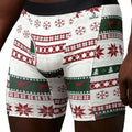 Custom Logo Jacquard Waistband Breathable Eco-Friendly Men's Boxer Briefs Polyester Spandex Digital Print Underwear Quick Dry