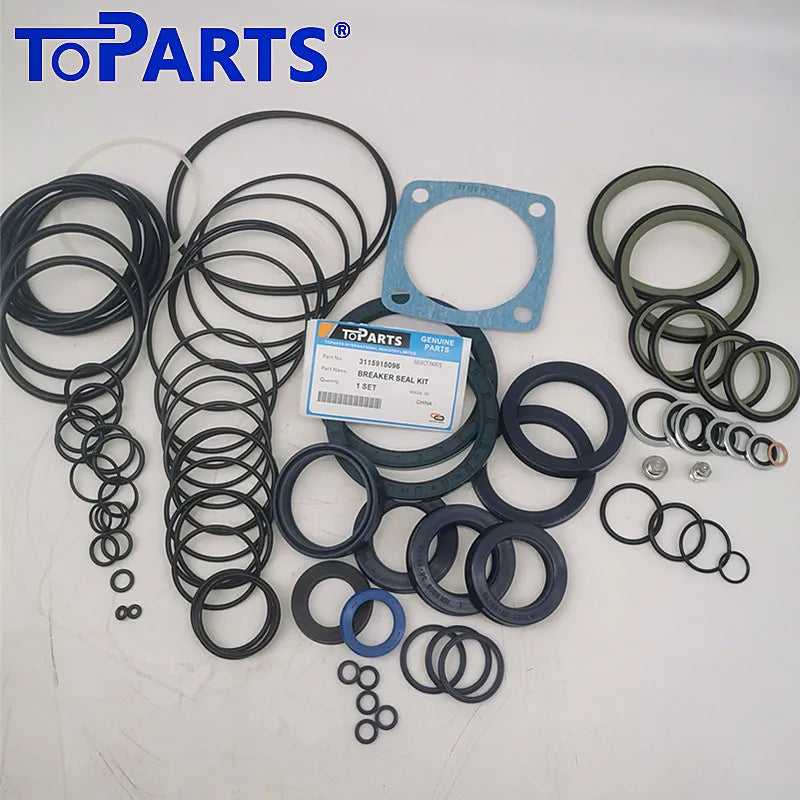 3115915096  Hydraulic Rock Drills Seal Kit for Atlas COP1838HD COP1838ME Hydraulic Drifter Seal Kit