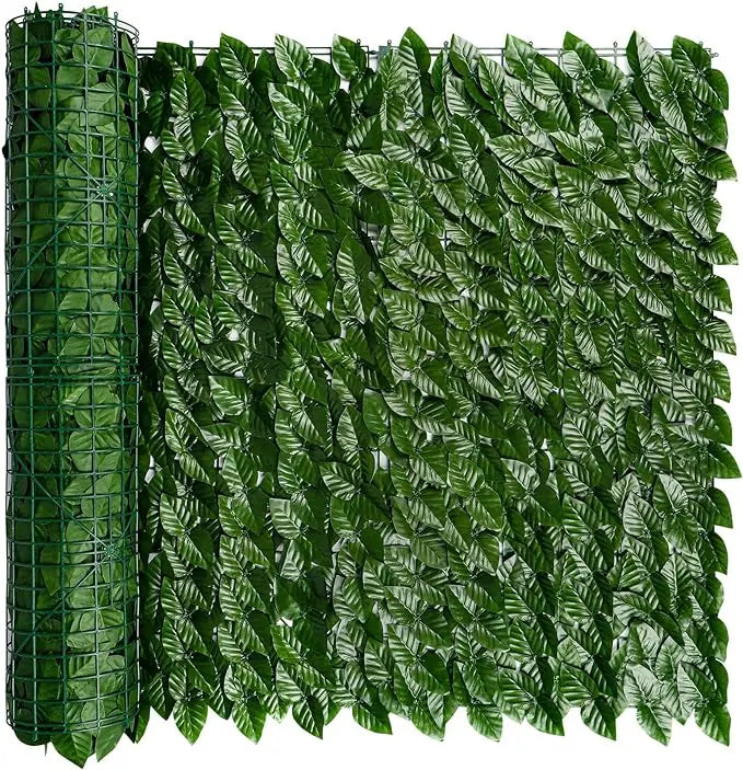 Artificial Ivy Privacy Screen for Fence Faux Hedge Panels Greenery Vines Decorative Fence for Outdoor Garden
