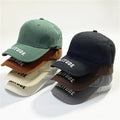 High Quality 6-Panel Casual Baseball Cap Curved Visor Custom Embroidered Logo Sporty for Golf Other Sports Men Women's Golf