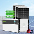 48V 200Ah 3 Phase Hybrid Inverter Solar Energy System Home 10kwh Lifepo4 Battery