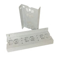Water Purifier Iron & Stainless Steel Hanging Plate Filter Bottle Bracket for Reverse Osmosis System Outdoor Use