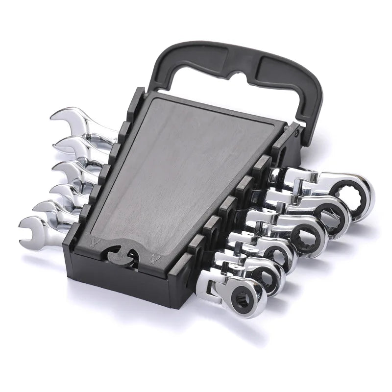 6pcs/set Ratcheting Combination Wrench Set/Kit